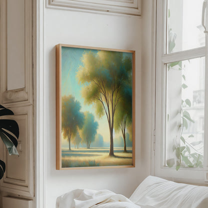 Trees in Repose Bright | Fine Art Print